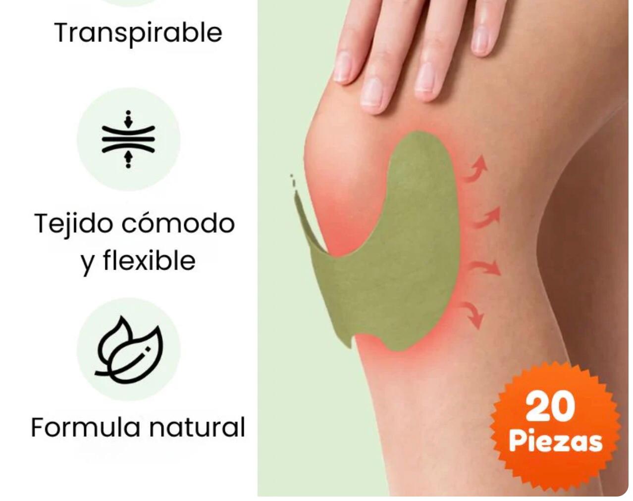 Parches Naturales para el dolor